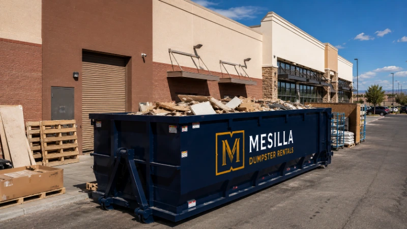 Commercial dumpster rental Las Cruces NM business